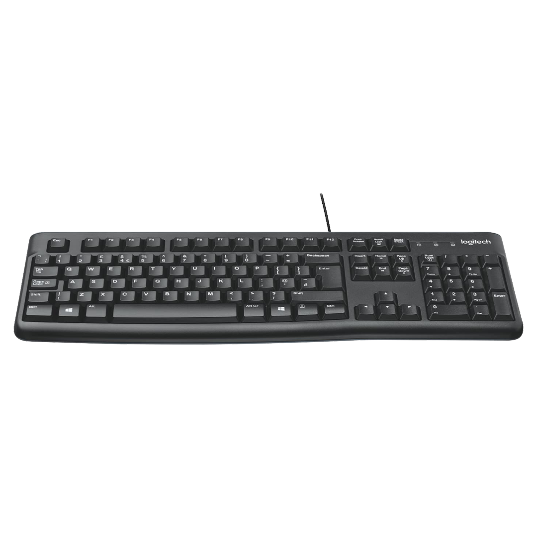 Logitech K120 Wired Keyboard in Qatar Logitech K120 Wired Keyboard in Qatar